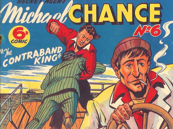 Secret Agent Michael Chance (Pyramid, 1950? series) #6 ([June 1950?])