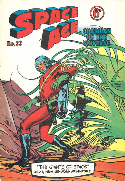 Space Ace Guardian of the Universe (Atlas Publishing, 1960 series) #22 May 1962