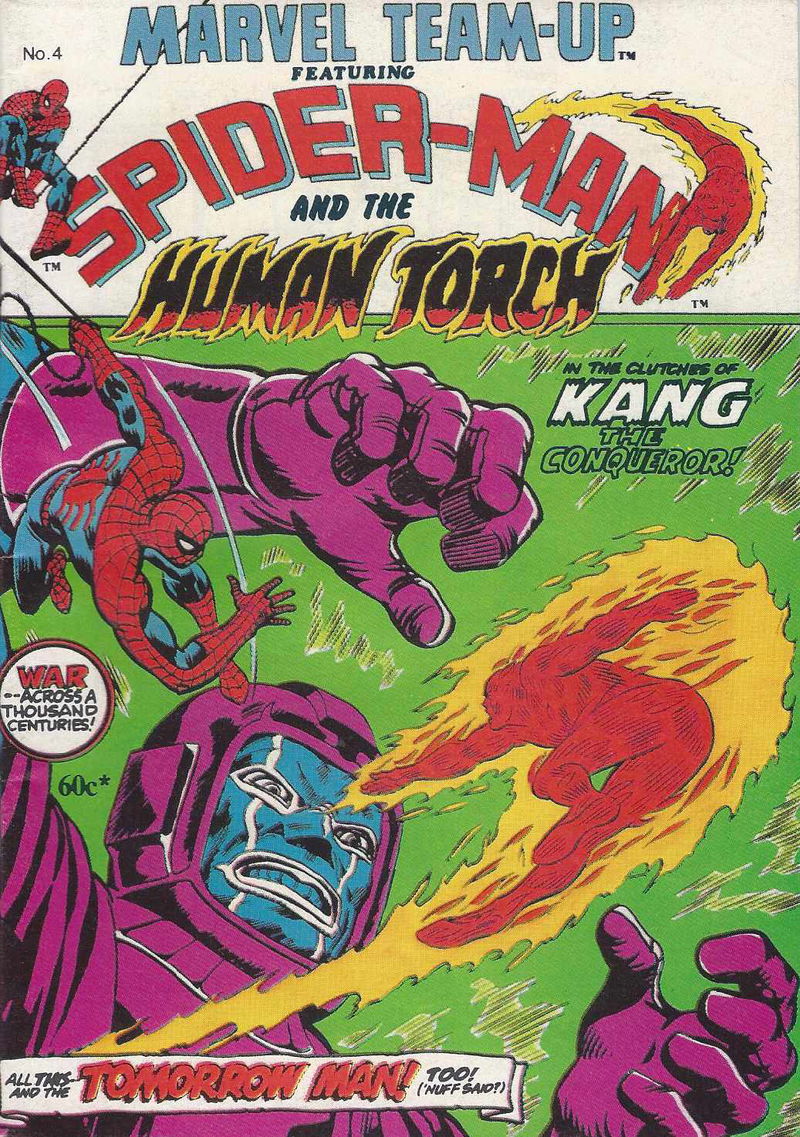 Marvel Team-Up (Yaffa/Page, 1979? series) #4 — Featuring Spider-Man and the Human Torch ([March 1980?])