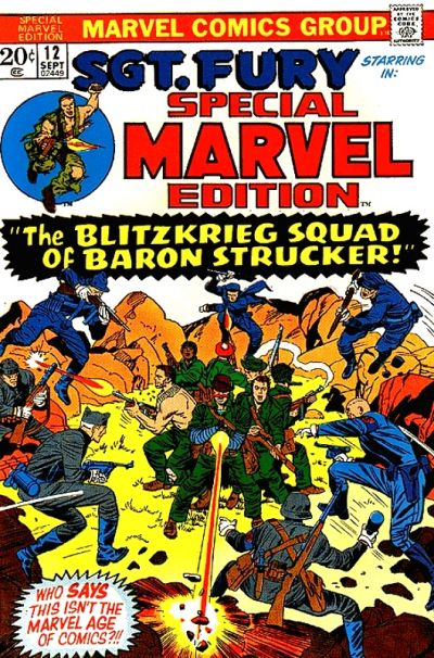 Special Marvel Edition (Marvel, 1971 series) #12 (September 1973)