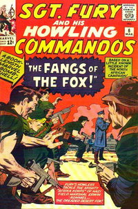 Sgt. Fury (Marvel, 1963 series)  #6 (March 1964) — The Fangs of the Fox