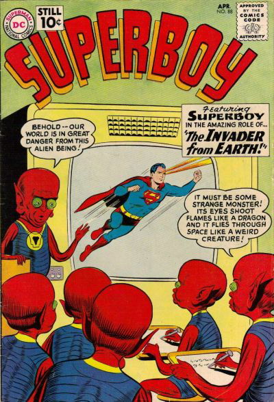 Superboy (DC, 1949 series) #88 April 1961