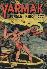 Yarmak Jungle King Comic (Youngs, 1949 series) #51