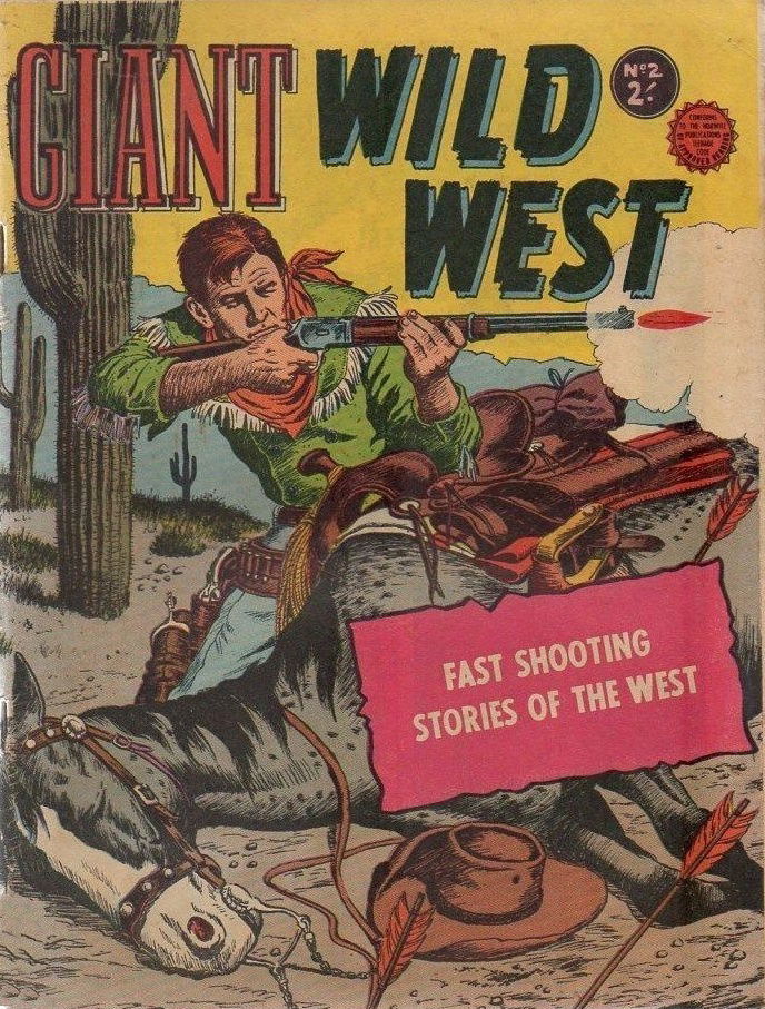 Giant Wild West (Horwitz, 1957? series) #2 ([February 1957?])