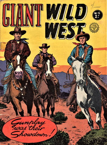Giant Wild West (Horwitz, 1957? series) #6 (June 1957)