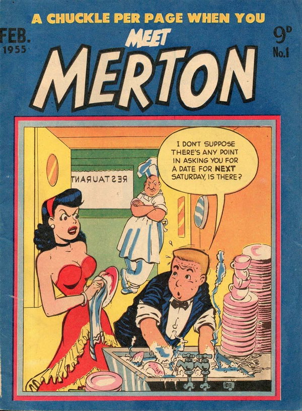 Meet Merton (Red Circle, 1955 series) #1 February 1955