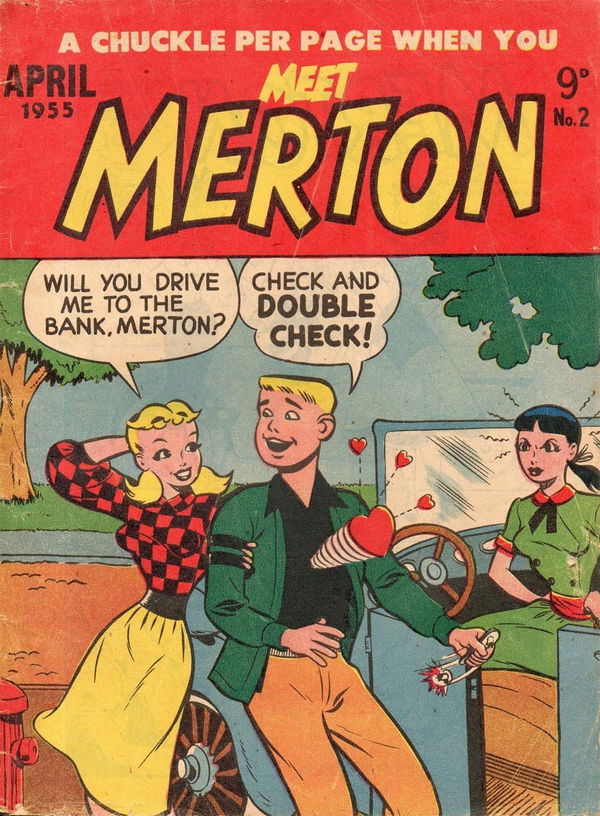 Meet Merton (Red Circle, 1955 series) #2 (April 1955)