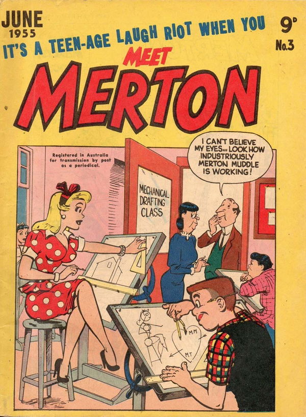 Meet Merton (Red Circle, 1955 series) #3 (June 1955)