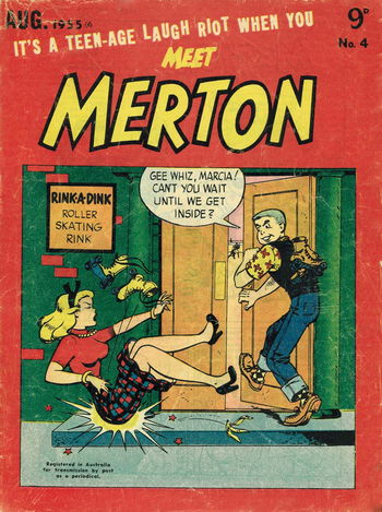 Meet Merton (Red Circle, 1955 series) #4 (August 1955)