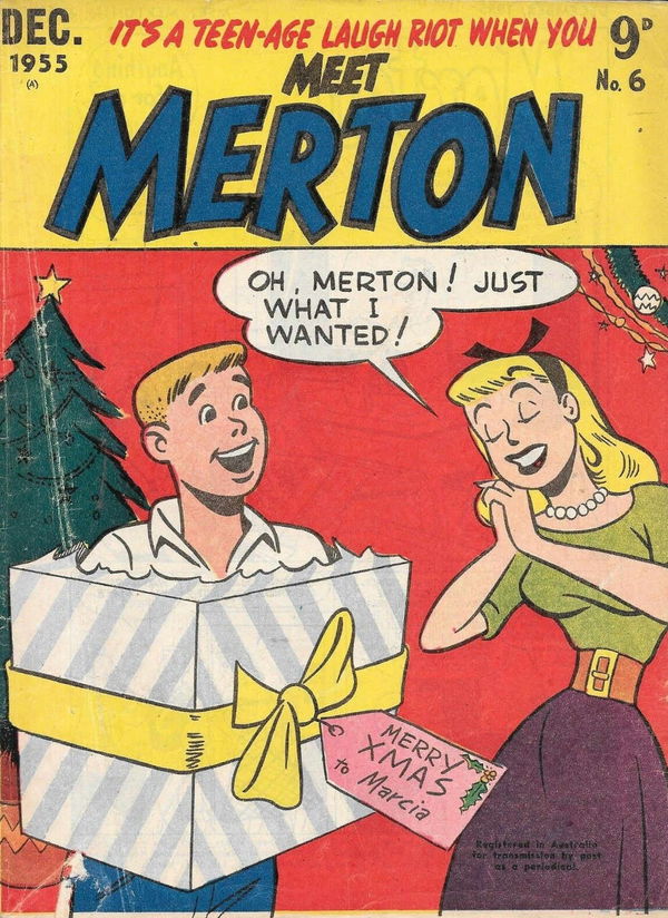 Meet Merton (Red Circle, 1955 series) #6 (December 1955)