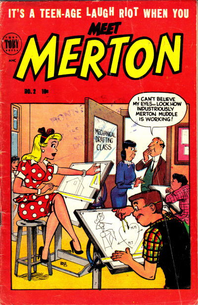 Meet Merton (Toby, 1953 series) #2 (February 1954)