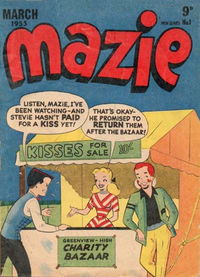 Mazie (Magman, 1955 series) #1 March 1955