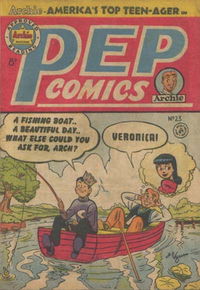 Pep Comics (HJ Edwards, 1951 series) #23 [February 1953?]