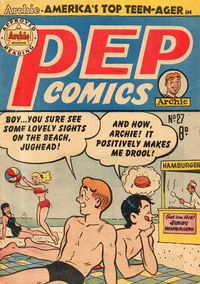 Pep Comics (HJ Edwards, 1951 series) #27 [June 1953?]