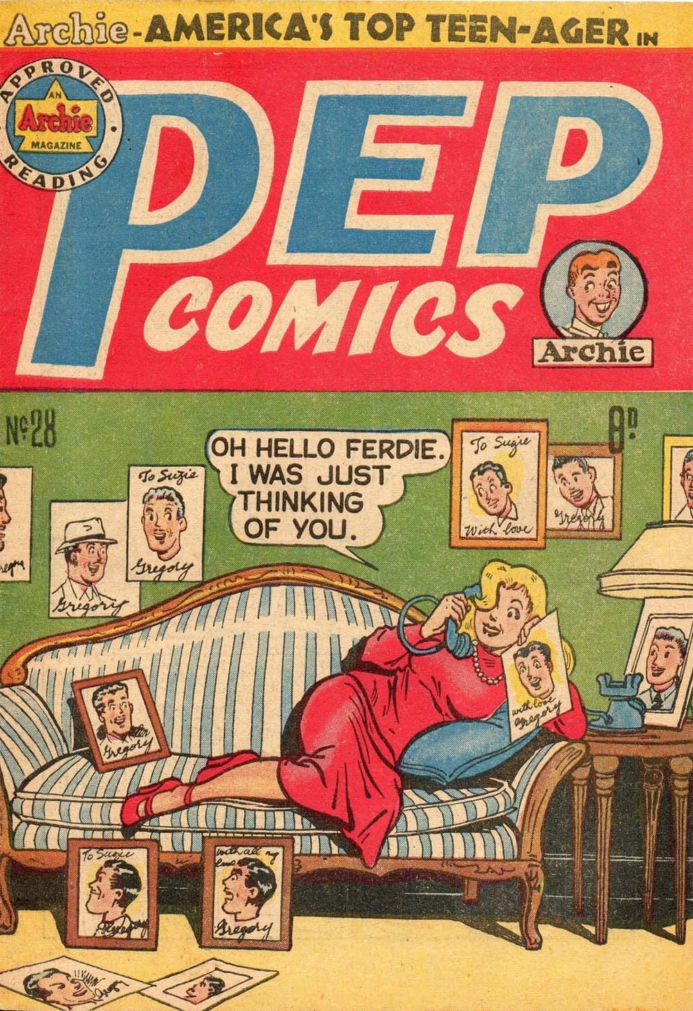 Pep Comics (HJ Edwards, 1951 series) #28 ([July 1953?])