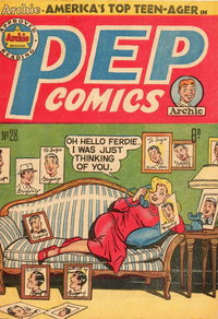 Pep Comics  #28 ([July 1953?])