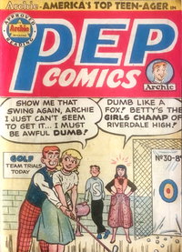 Pep Comics  #30 ([September 1953?])