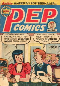 Pep Comics (HJ Edwards, 1951 series) #31 [October 1953?]