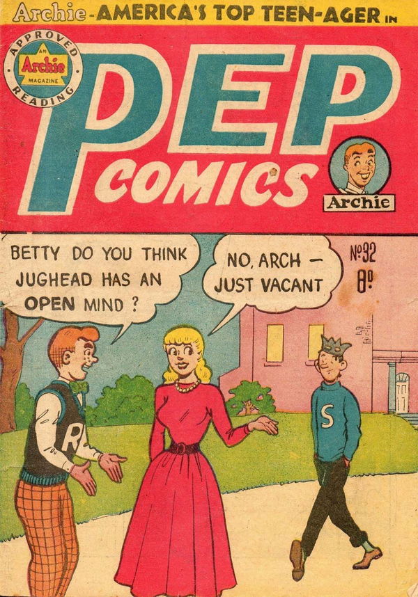 Pep Comics (HJ Edwards, 1951 series) #32 ([November 1953?])