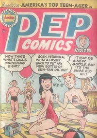 Pep Comics (HJ Edwards, 1951 series) #34 [January 1954?]