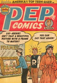 Pep Comics (HJ Edwards, 1951 series) #39 [June 1954?]