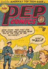 Pep Comics  #45 ([December 1954?])