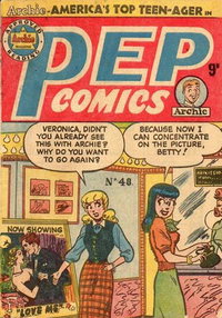 Pep Comics  #48 ([March 1955?])