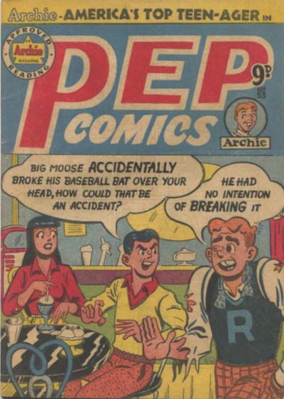 Pep Comics (Archie, 1955? series) #53 [August 1955?]