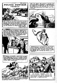 Cuatro Hazañas (Editorial Barba, 1962? series) #2 — Policia Montada Trabajo (page 1)