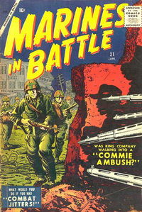 Marines in Battle (Atlas [Marvel], 1954 series) #21 (January 1958)