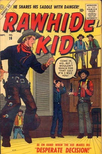 The Rawhide Kid (Marvel, 1960 series) #16 September 1957