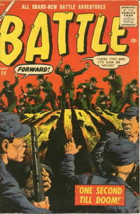 Battle (Atlas [Marvel], 1951 series) #58 June 1958