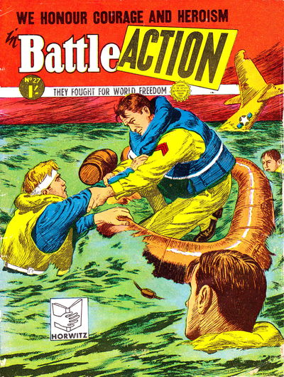 Battle Action (Horwitz, 1954 series) #27 [October 1956?]