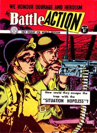 Battle Action (Horwitz, 1954 series) #34 ([1957?])