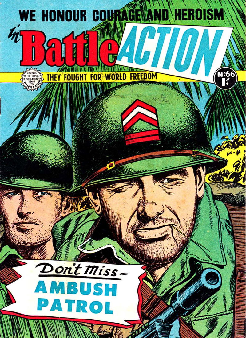 Battle Action (Horwitz, 1954 series) #66 (January 1960)