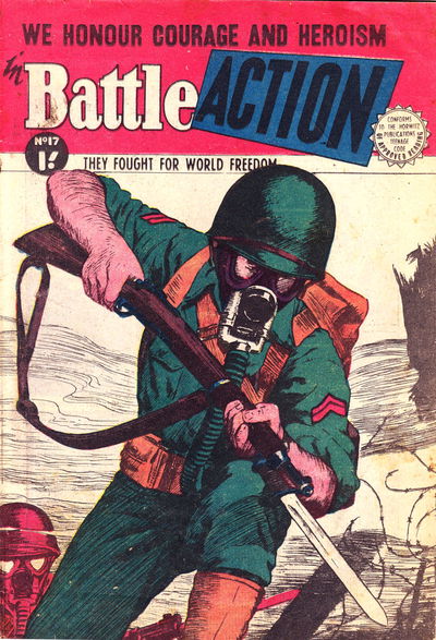 Battle Action (Horwitz, 1954 series) #17 [December 1955?]