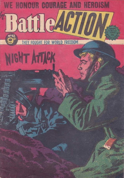 Battle Action (Horwitz, 1954 series) #12 [July 1955?]