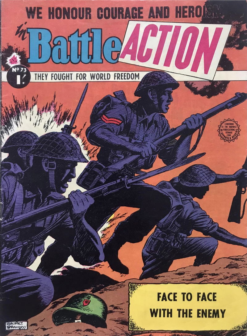 Battle Action (Horwitz, 1954 series) #73 ([June 1961])