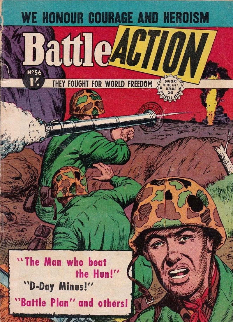 Battle Action (Horwitz, 1954 series) #56 ([March 1959?])
