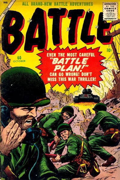 Battle (Atlas [Marvel], 1951 series) #60 October 1958