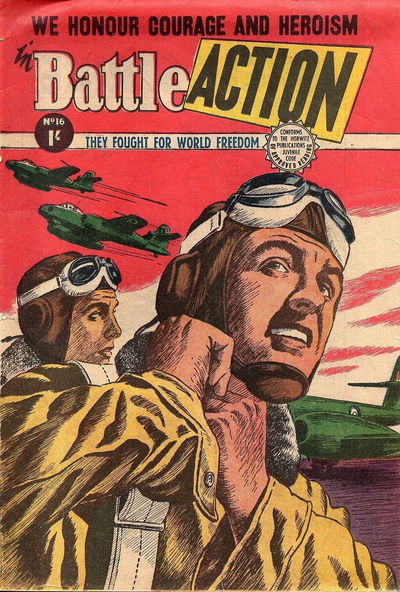 Battle Action (Horwitz, 1954 series) #16 [November 1955?]