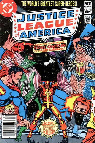 Justice League of America (DC, 1960 series) #192 July 1981