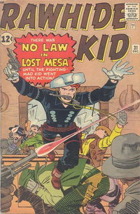The Rawhide Kid (Marvel, 1960 series)  #31 (December 1962)