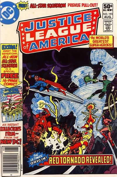 Justice League of America (DC, 1960 series) #193 August 1981