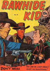 Rawhide Kid (Yaffa/Page, 1970? series) #43 ([1972?])