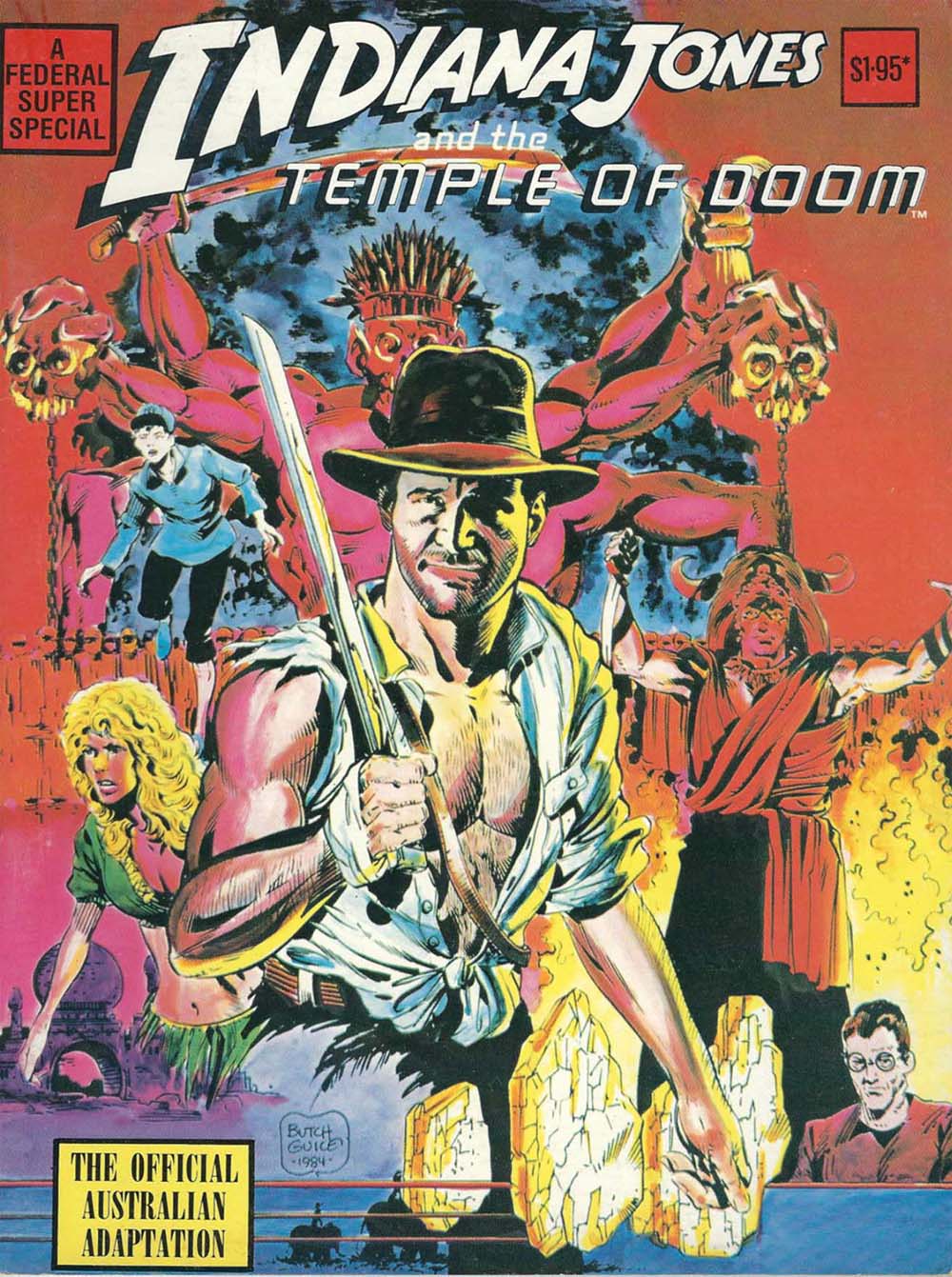 Indiana Jones and the Temple of Doom (Federal, 1984)  (1984)