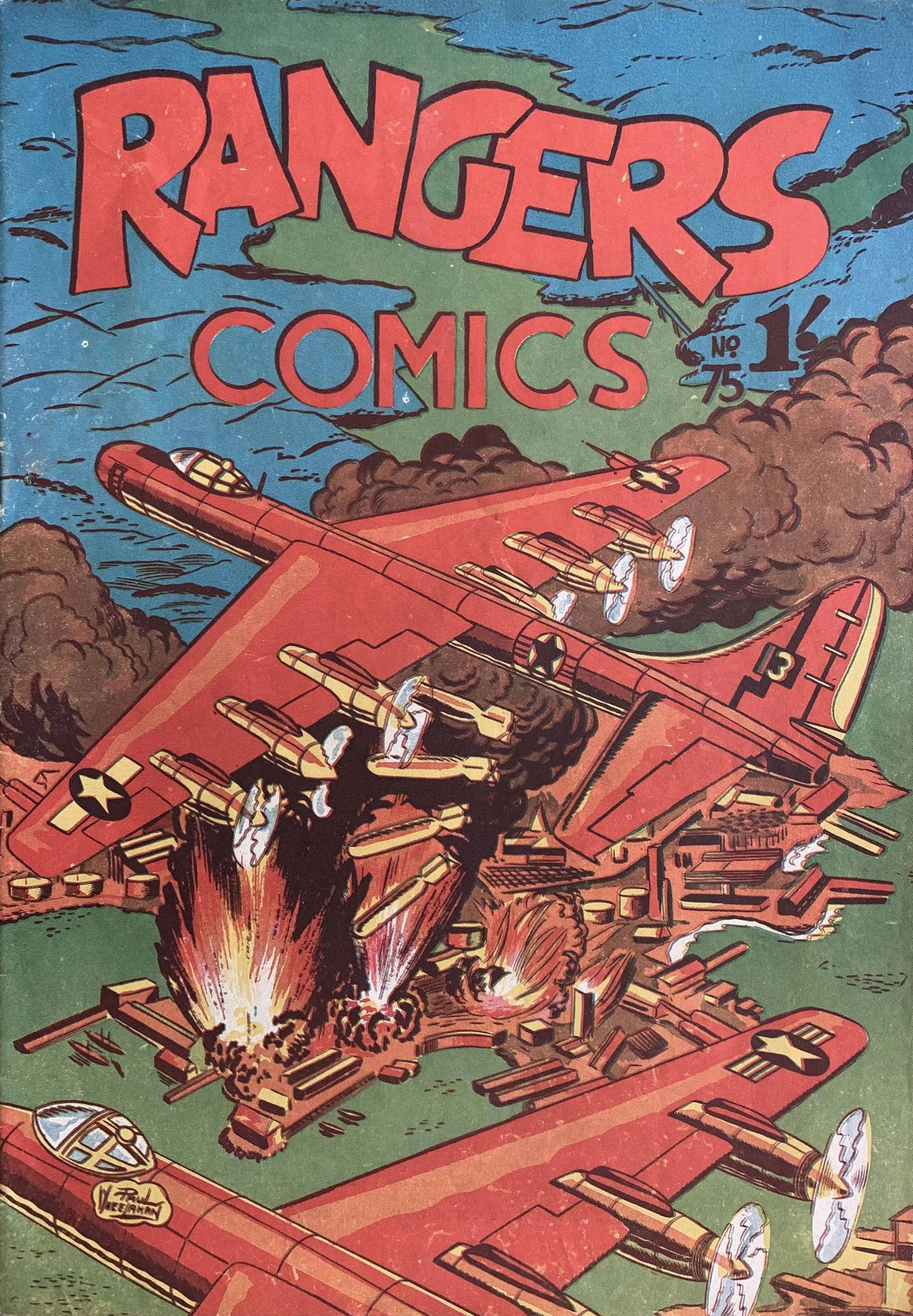 Rangers (Action Comics, 1954 series) #75 — Rangers Comics ([February 1957])