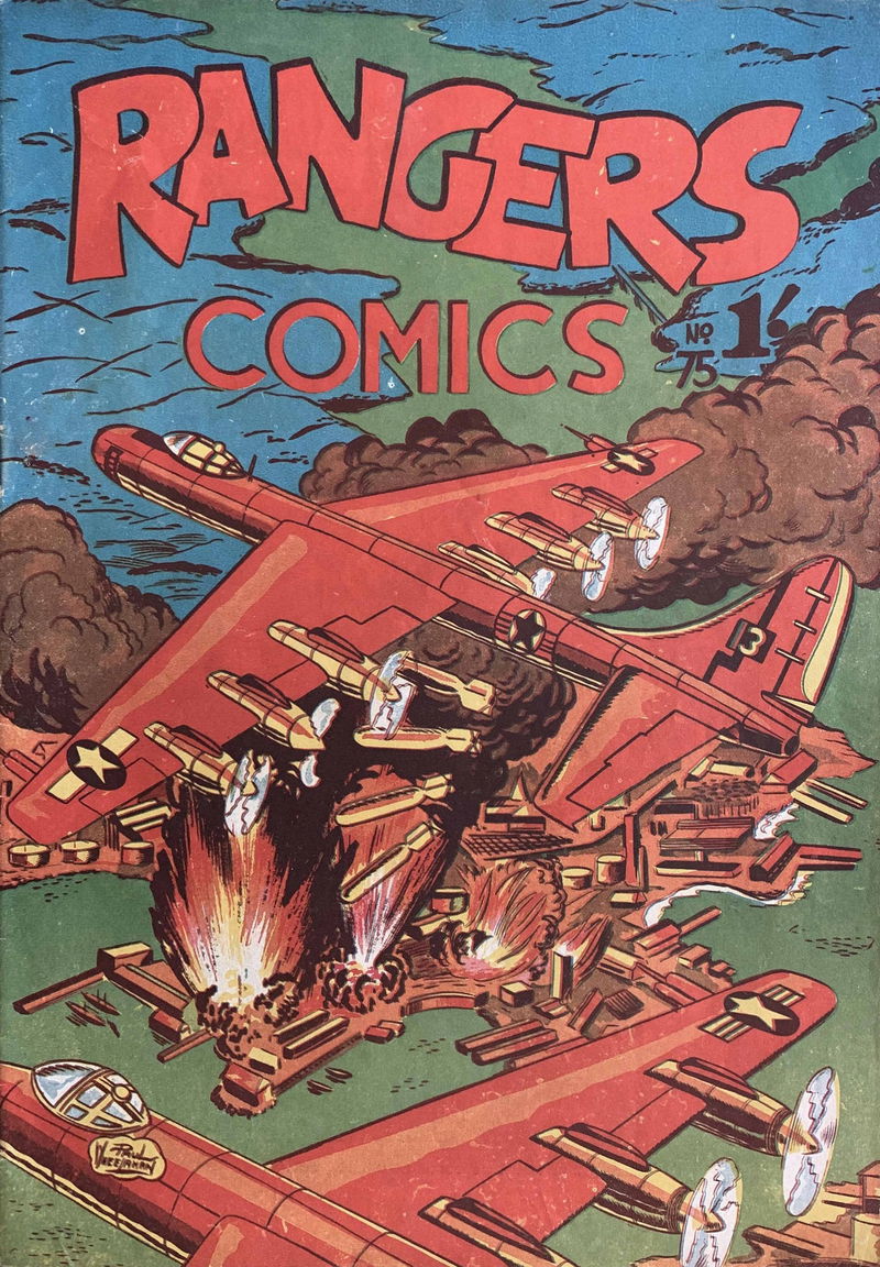 Rangers (Action Comics, 1954 series) #75 — Rangers Comics ([February 1957])