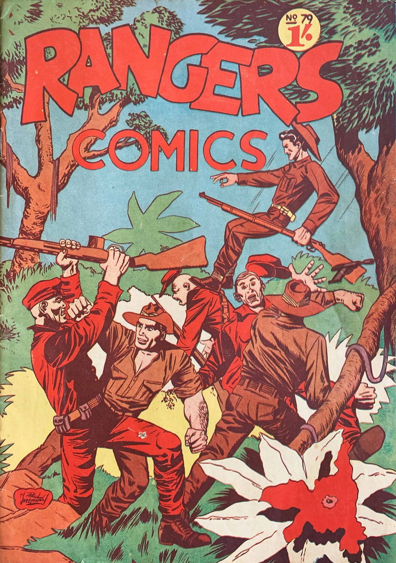 Rangers (Action Comics, 1954 series) #79 — Rangers Comics ([June 1957?])