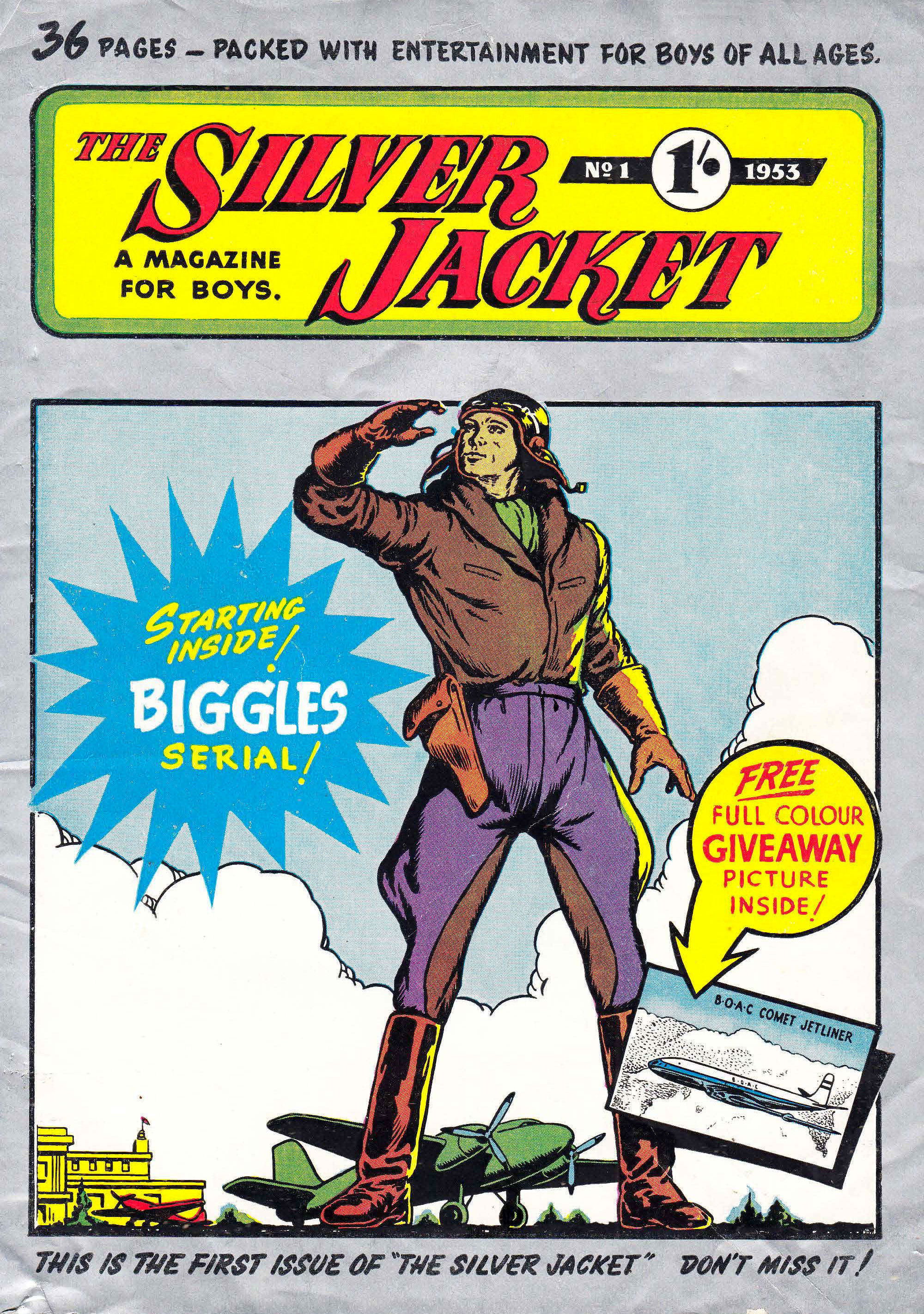 The Silver Jacket (Beaconsfield Productions, 1953 series) v1#1 (1 October 1953)